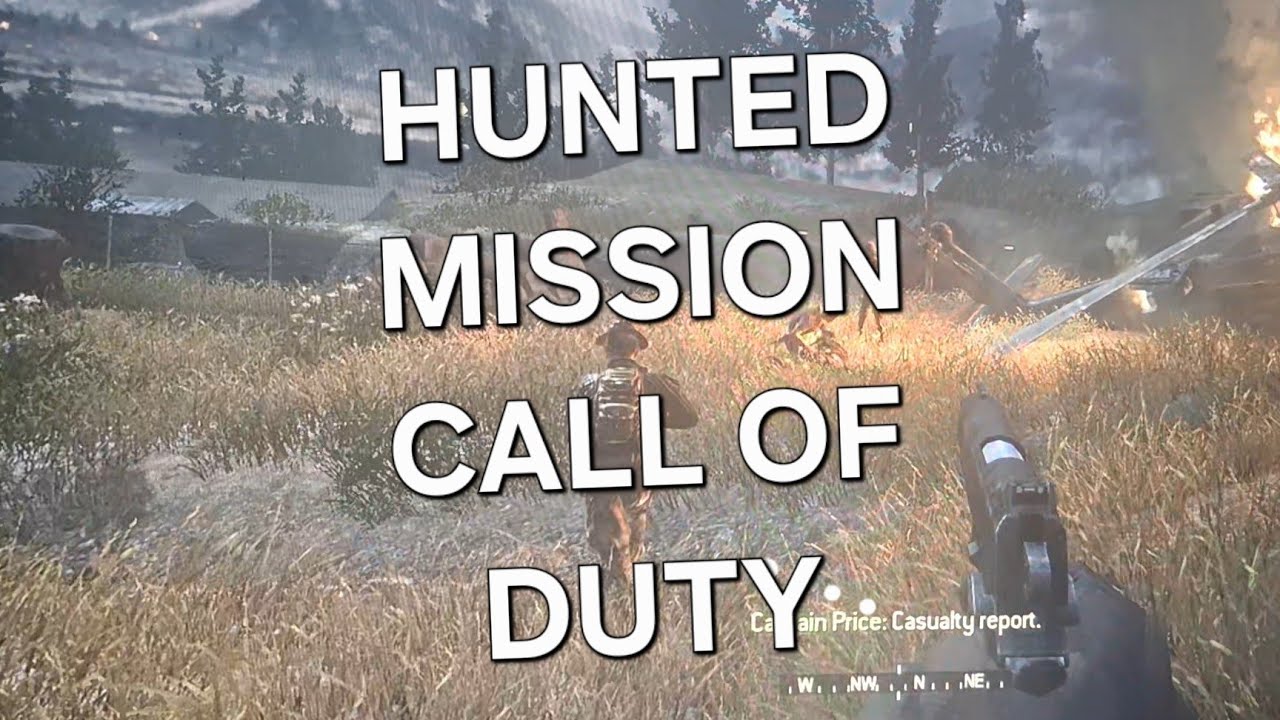 Hunted mission call of duty ps games #pcgames #games #ps5 #ps4 #callofduty 