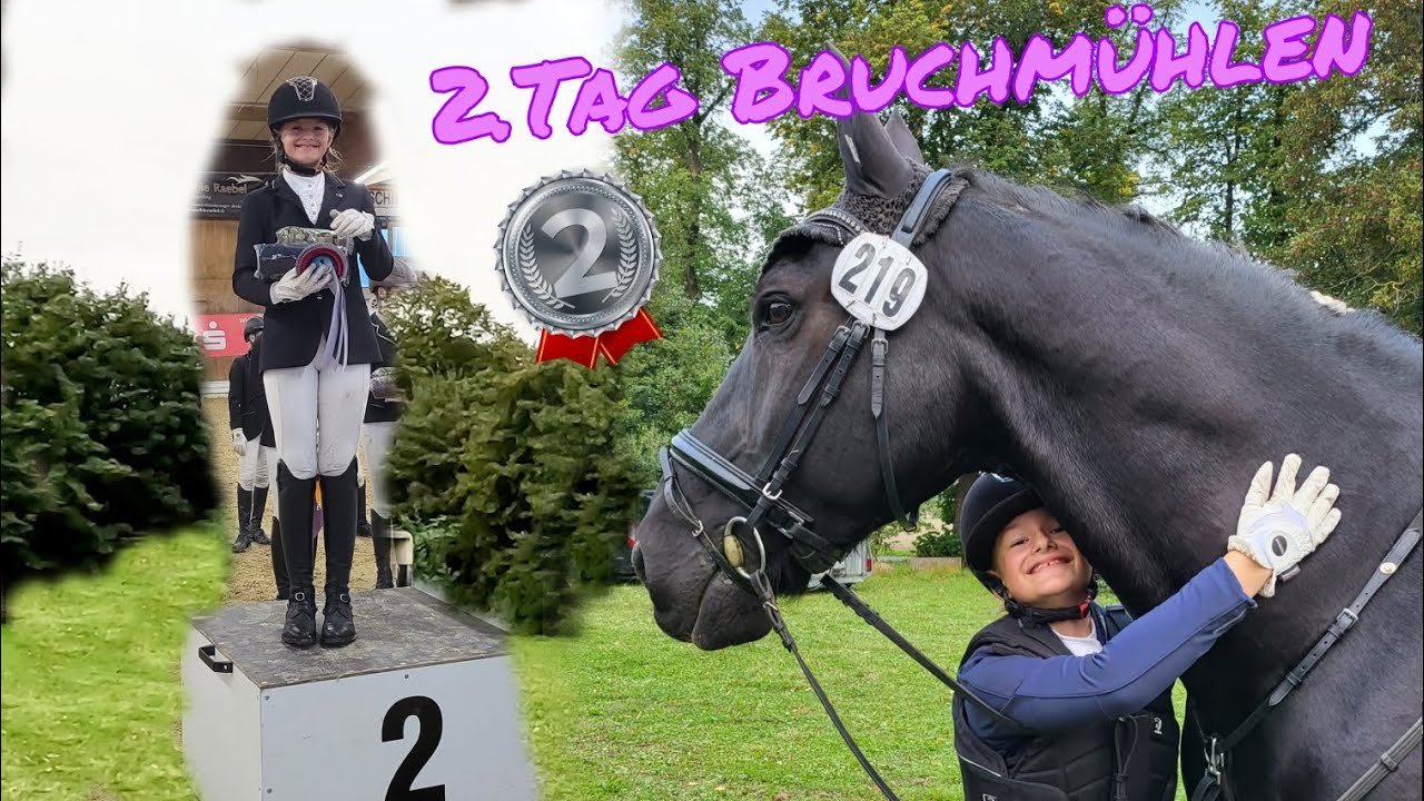 Turniervlog Bruchmühlen Teil 2 - Mia darf nochmal aufs Treppchen 🥈