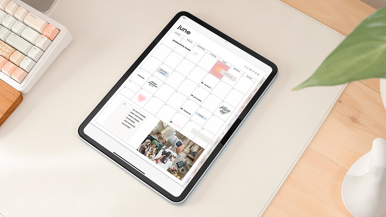 🖊️ Digital Planning on iPad | June plan with me, Goodnotes 6