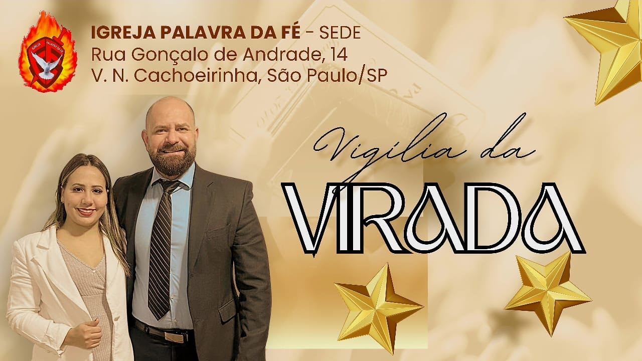 Vigília da Virada 2025 | 31/12 