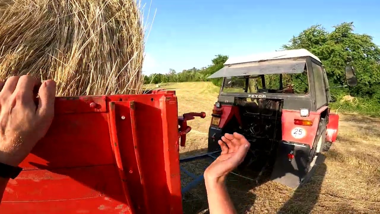 ZetorVlog-19-22/Zetor 7745//BSS 06,08 Agro/Nakládala a  stohovaní dalších balíků/GoPro
