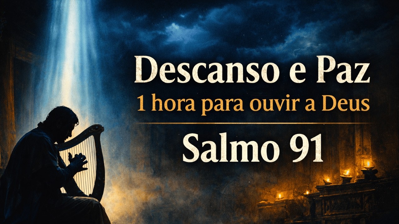 1 Hora para Ouvir a Deus e Confiar no Altíssimo | Salmo 91 — Descanso e Paz