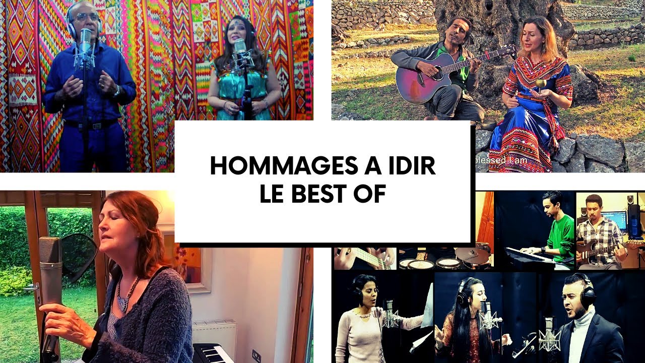Compilation des plus beaux hommages rendus à Idir (PARTIE 1)