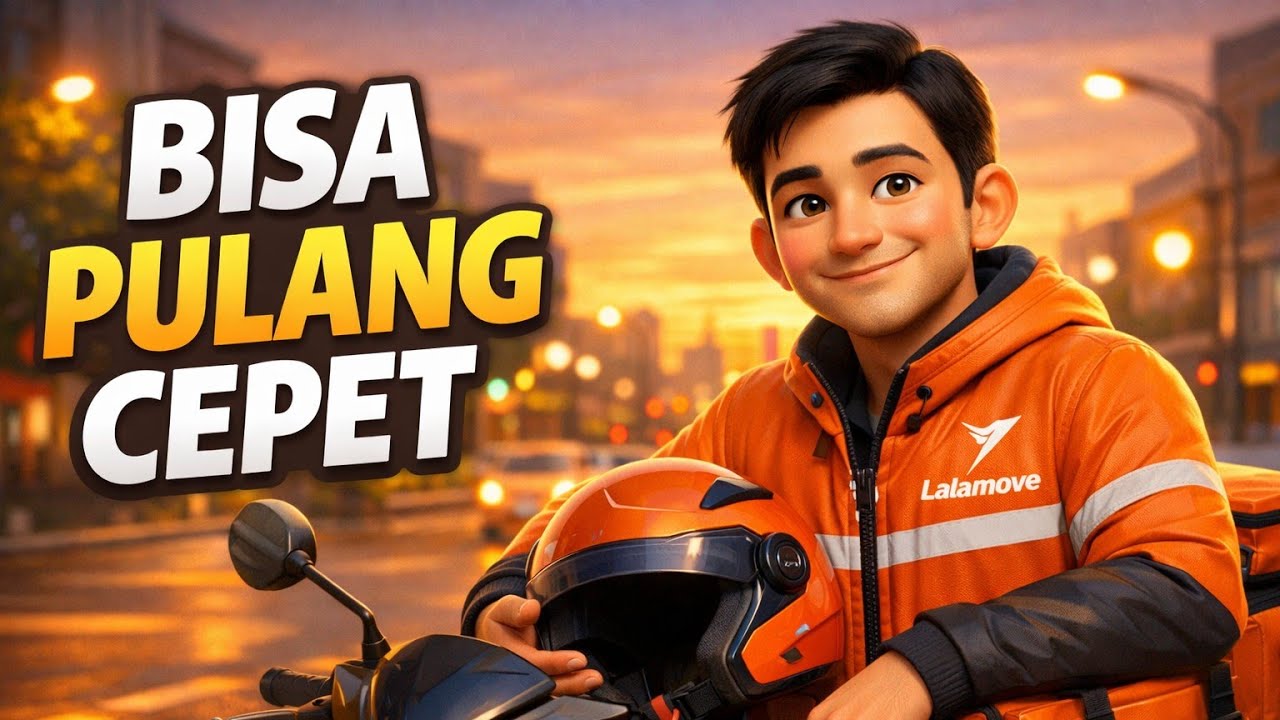 BISA PULANG CEPET, BEGINI CARA MAIN LALAMOVE #lalamove #lalamoveindonesia #motovlog 