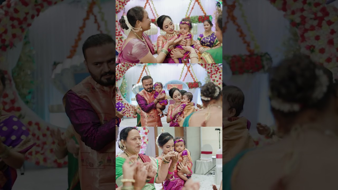 Twins Naming Ceremony | Kabir & Reha | नामकरण सोहळा | Reel | Ankitgaikarphotography