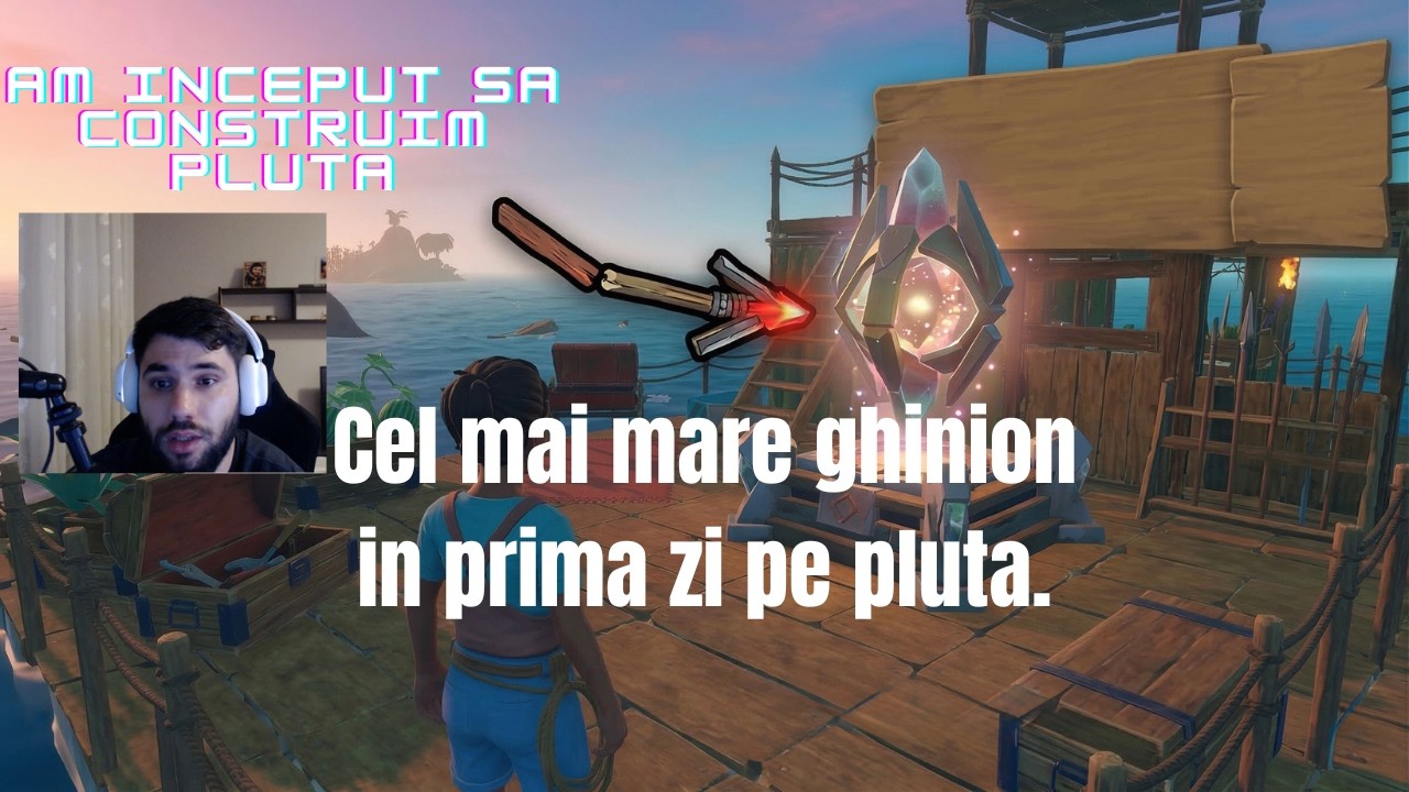 Uite ce am GASIT in mijlocul oceanului...Nu o sa iti vina sa crezi!(Raft Ep.1) #raft #gamingromania