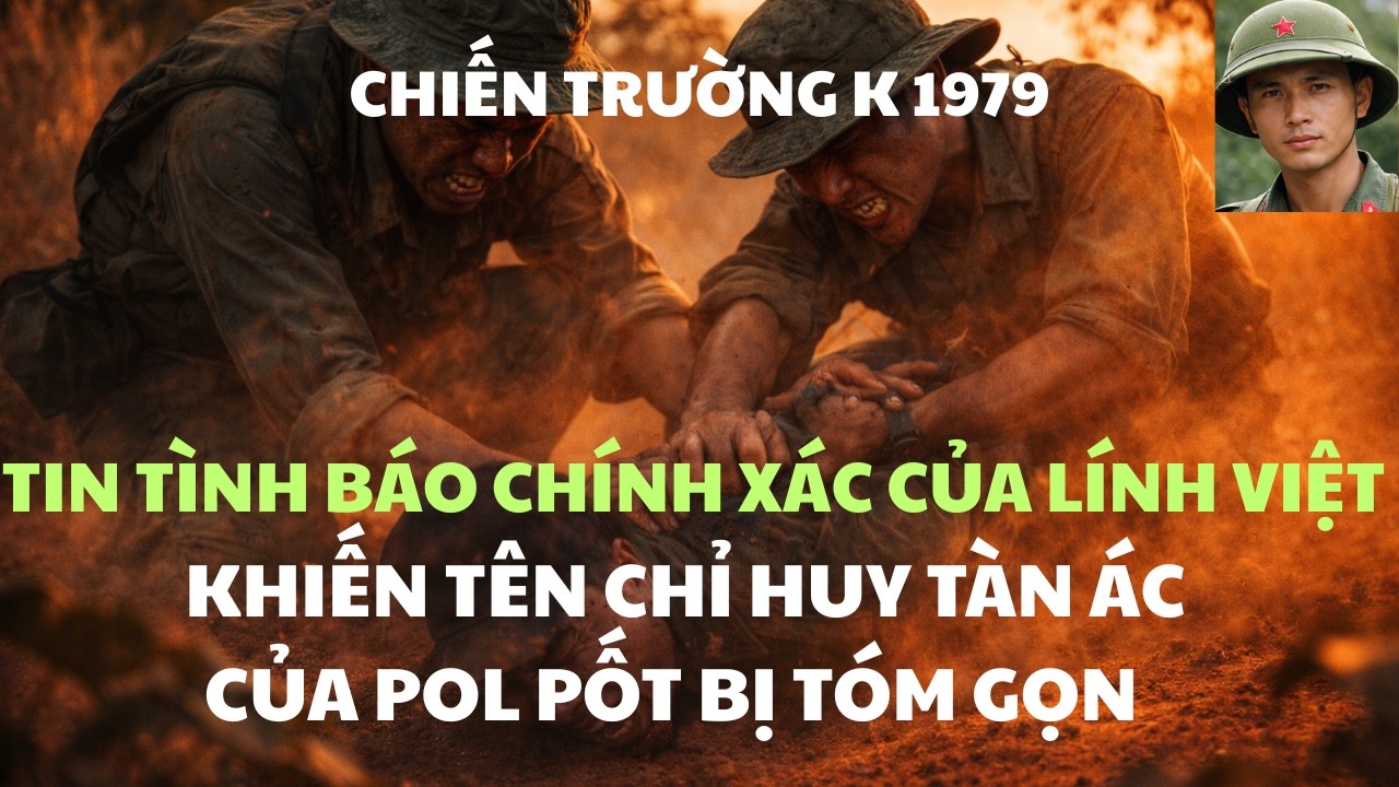 TIN TÌNH BÁO CHÍNH XÁC CỦA LÍNH VIỆT _KHIẾN TÊN CHỈ HUY TẦN ÁC CỦA POL PỐT BỊ TÓM GỌN