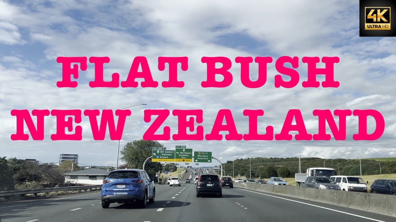 🚗 Flat Bush Drive Tour | Modern Auckland Suburb Living 🏡✨ | 4K NZ Drive