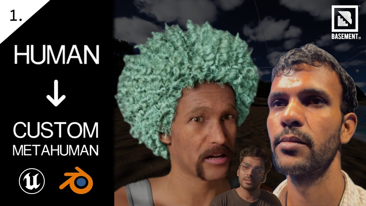 Turn a Real Human Into a Custom MetaHuman | Unreal Engine 5 + Blender