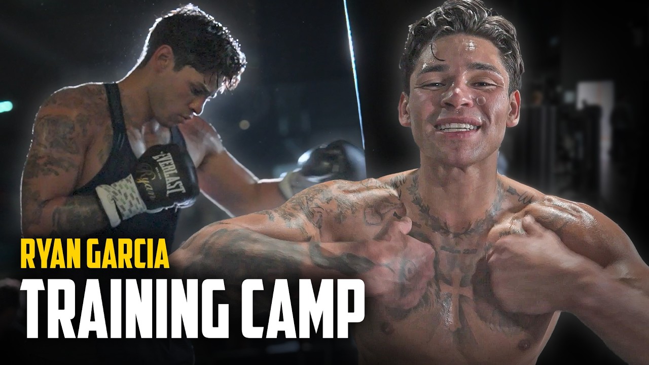Ryan Garcia (TRAINING CAMP) Workout & Mindset Before World Title Fight | Barrios v Garcia | DAZN