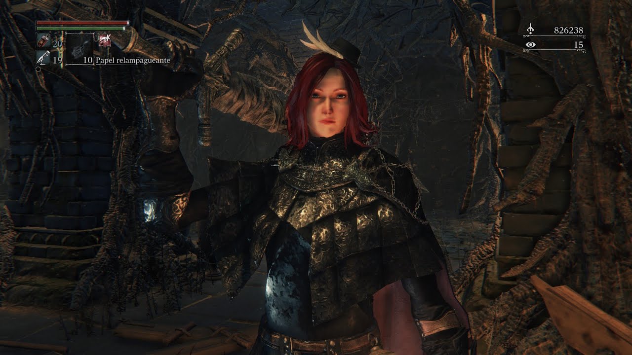 BLOODBORNE NG+4 SUBIENDO A NG+6 CON MI CAZADORA WAIFU