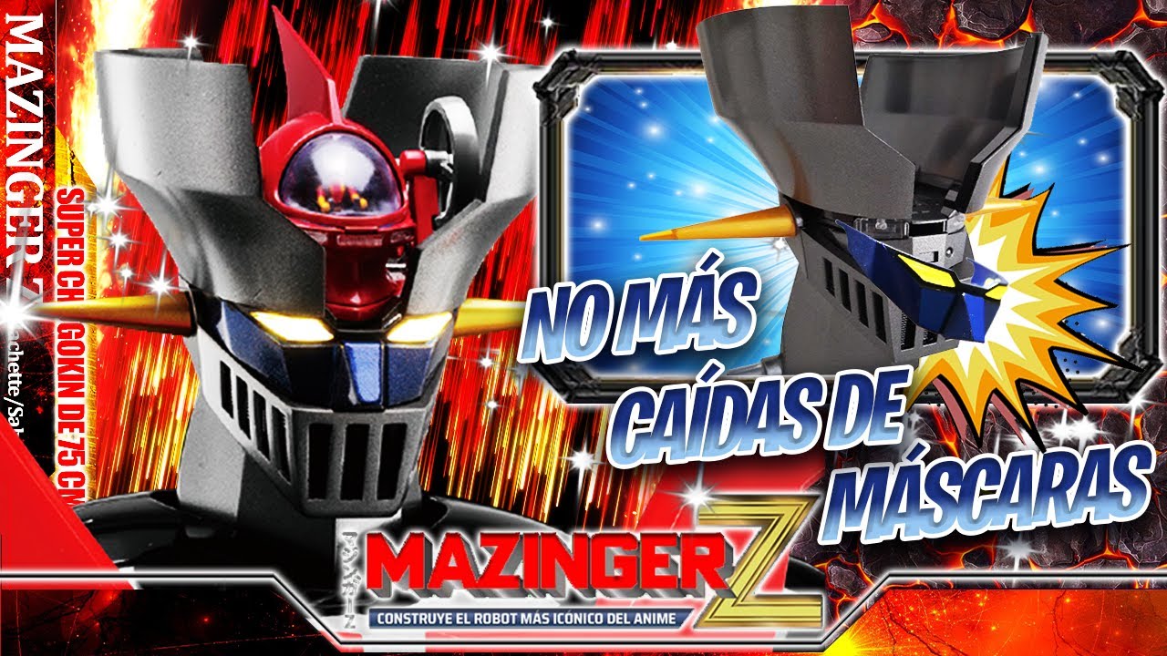 SOLUCIÓN DEFINITIVA PARA LA SUJECIÓN DE LA CUBIERTA FACIAL DE MAZINGER Z 🤖 HACHETTE - SALVAT