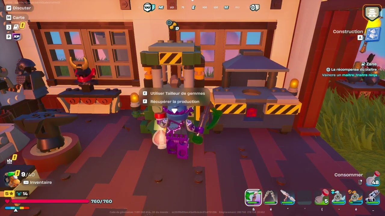 lego fortnite Le village!!!