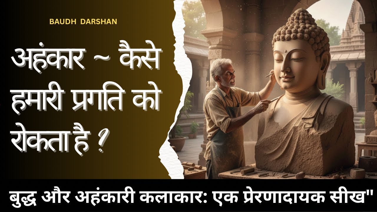 अहंकार का अंत: बुद्ध और अभिमानी मूर्तिकार की प्रेरणादायक कहानी |  