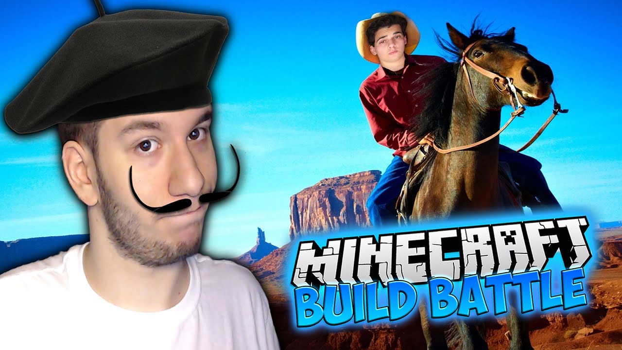 JACOROLLO IL COWBOY! HIYAA!! (Minecraft Build Battle)