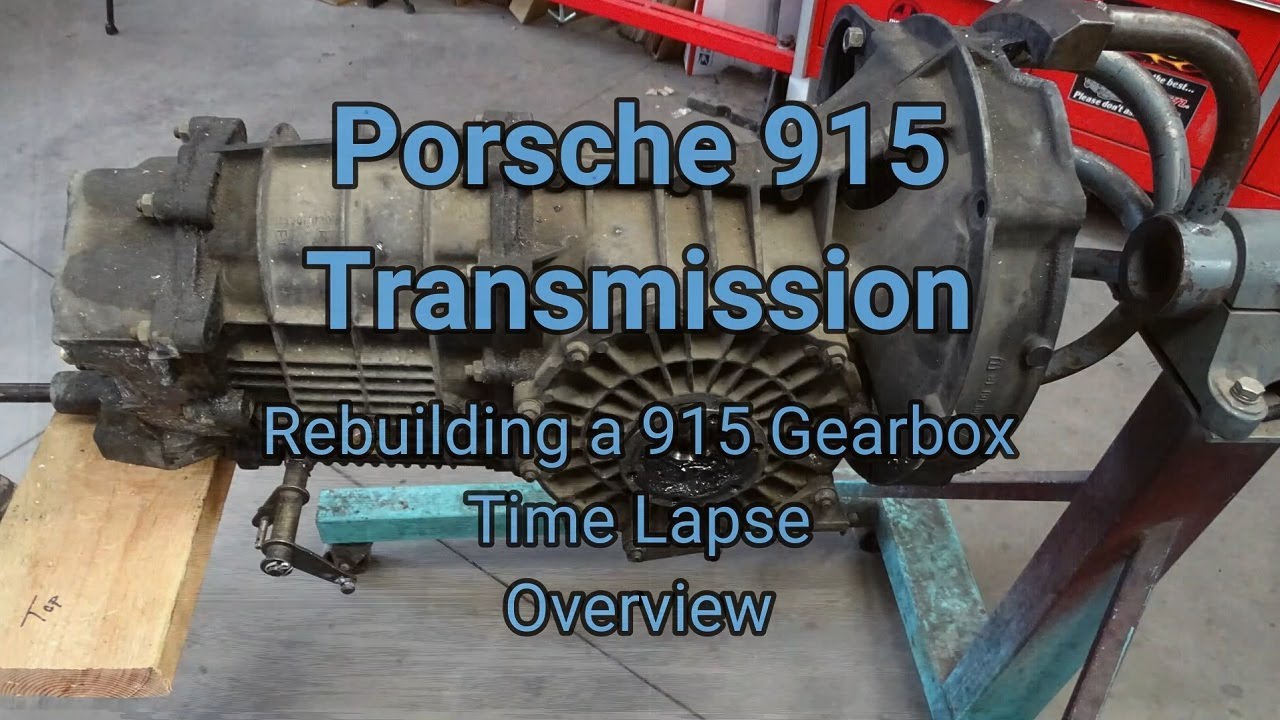 Обзор трансмиссии Porsche 915. Покадровая сборка