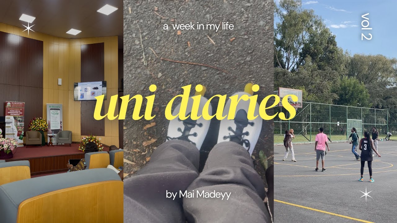 uni life vlog💌: busy school days, attending conference, basketball match, night walks