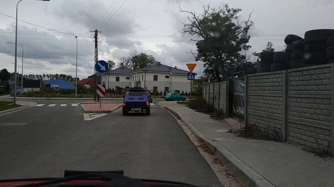Mały objazd okolicy na mini zlocie 126p cz.1 - Fiat 126p Turbo