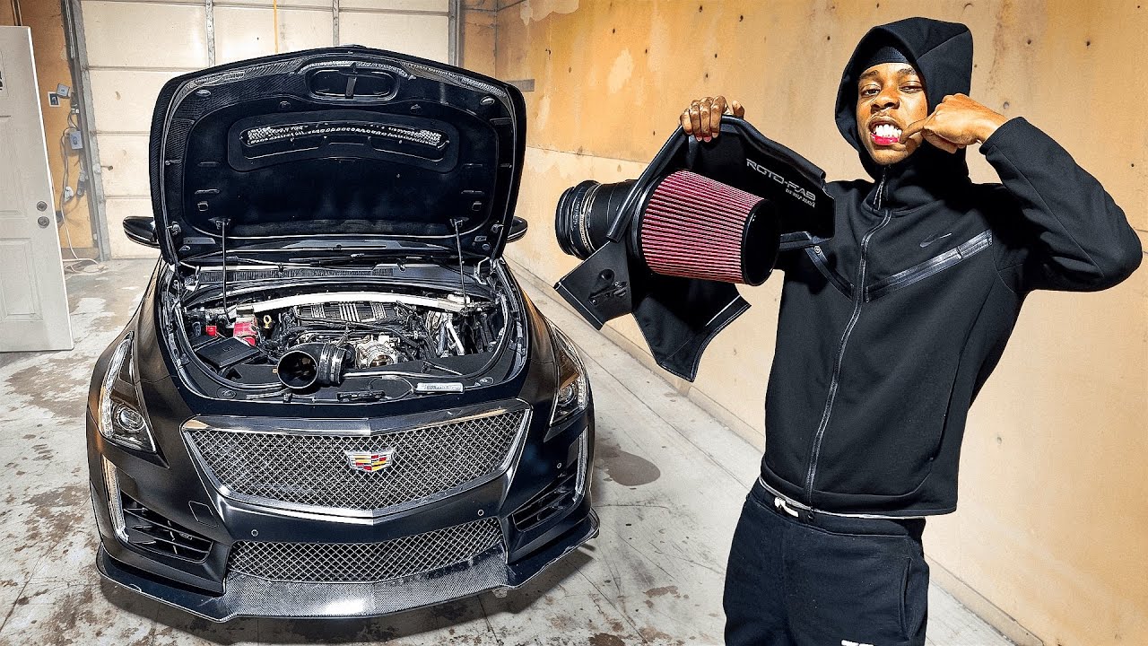 THIS INTAKE COMPLETELY CHANGED MY CTS-V