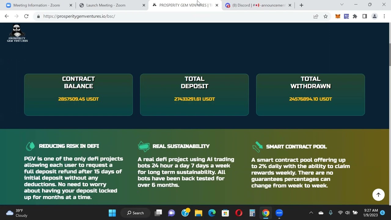 Prosperity Gem Ventures - Update And Progress So Far