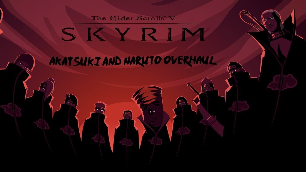 Skyrim - Naruto mod: #13 Collecting Tailed Beasts!!!