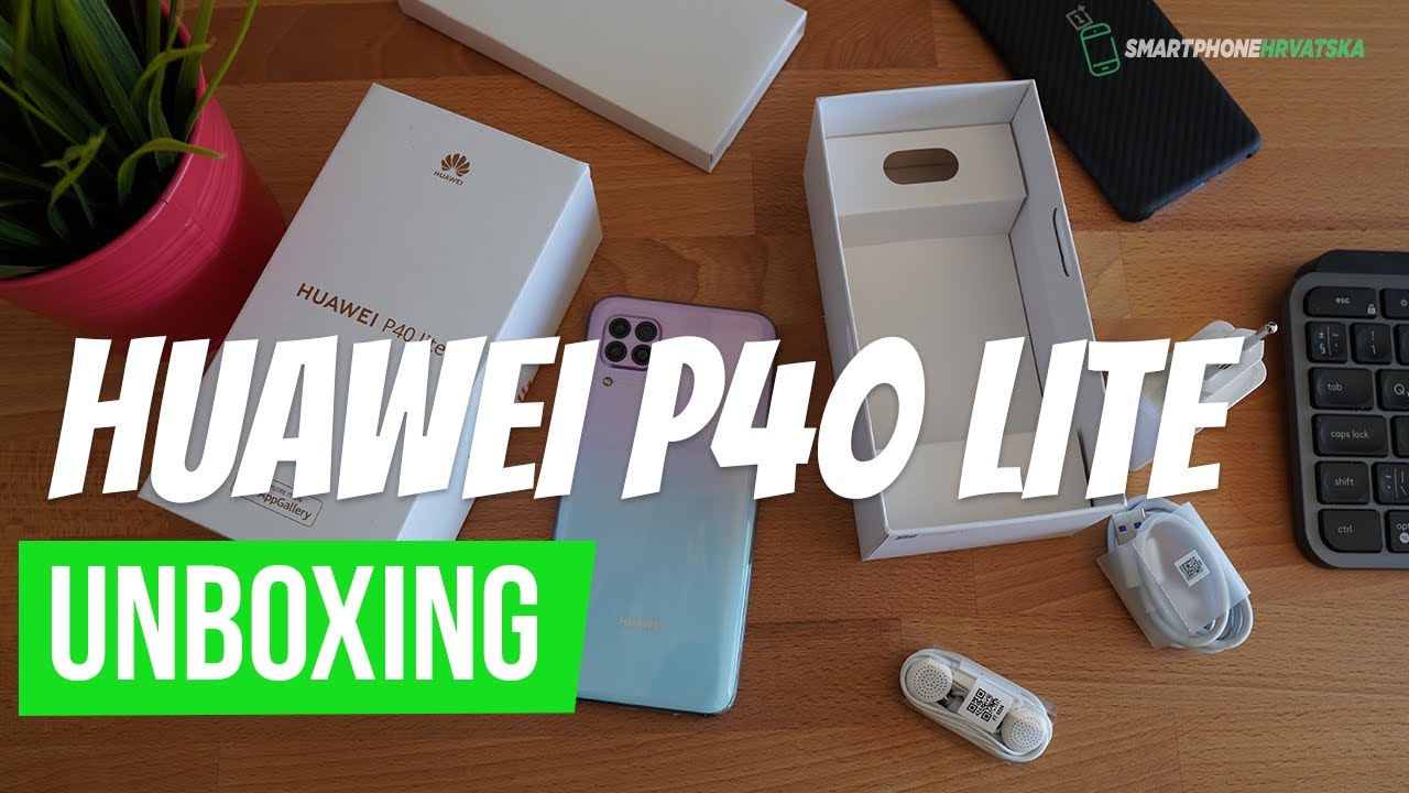 Huawei P40 Lite Unboxing