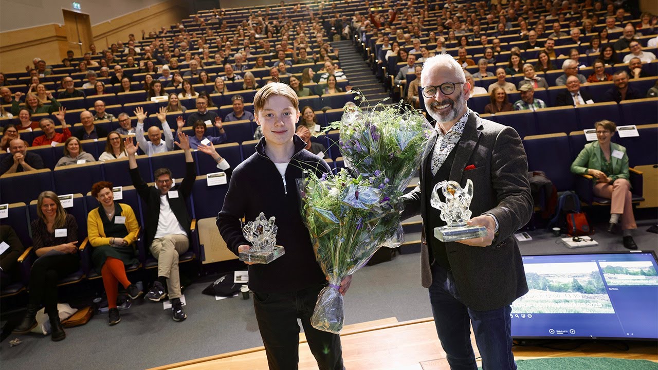 Martin Falklind och Edvin Kronberg får naturvårdspriset 2025