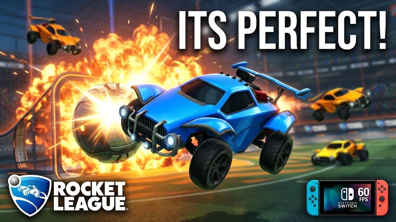 Rocket League Nintendo Switch Oled Gameplay