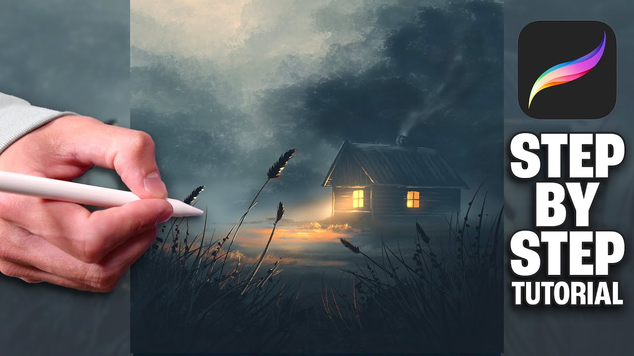 Moody Cabin УЧЕБНОЕ ПОСОБИЕ PROCREATE 264