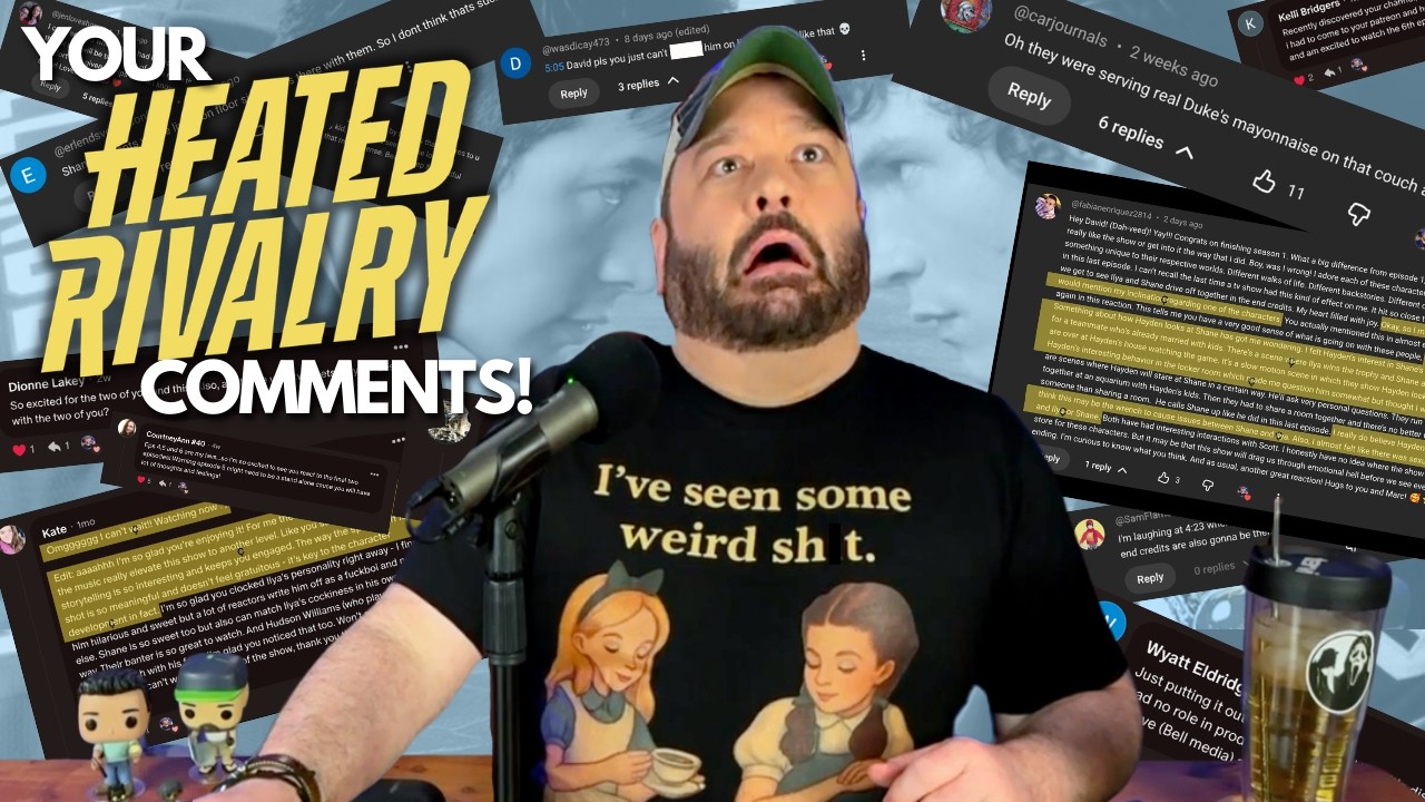 *HEATED RIVALRY* Spilling the (Peach) Tea on YOUR Season 1 Comments!!
