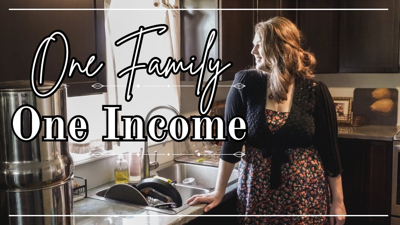 Living on one income even though we're not wealthy...Single Income Homemaking