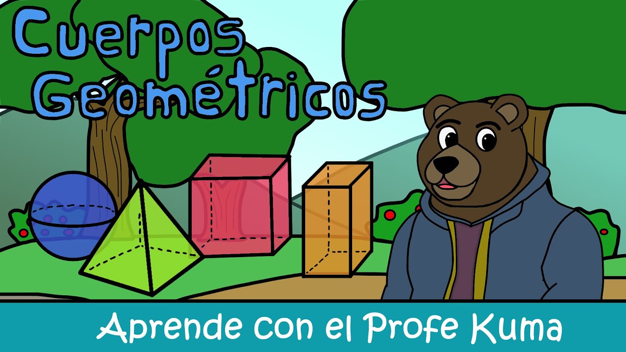¿Qué son los Cuerpos Geométricos? Cubo, Prisma, Esfera y Más | Aprende facíl con el Profe Kuma