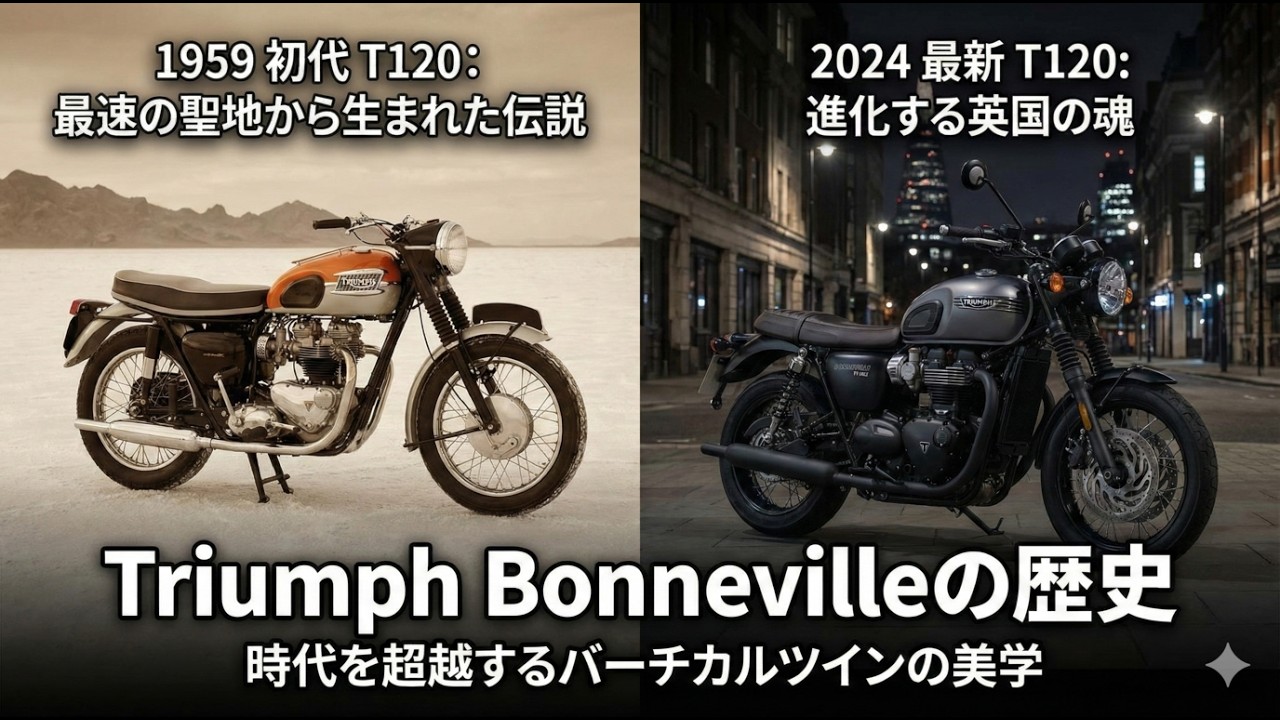 トライアンフ・ボンネビル：あるモーターサイクルの伝説