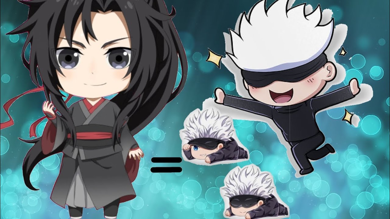 Mdzs reagindo ao wei wuxian as satoru gojo♡