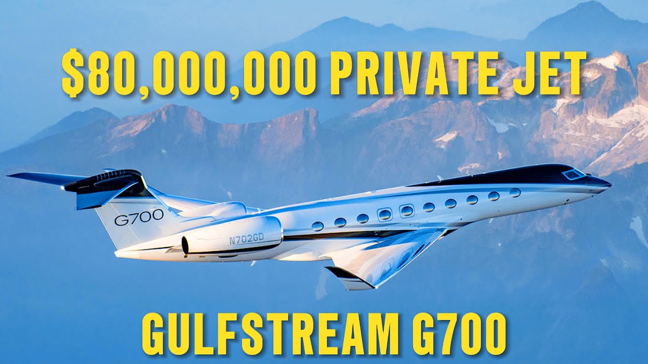 Step INSIDE the $80 Million Private Jet GULFSTREAM G700!