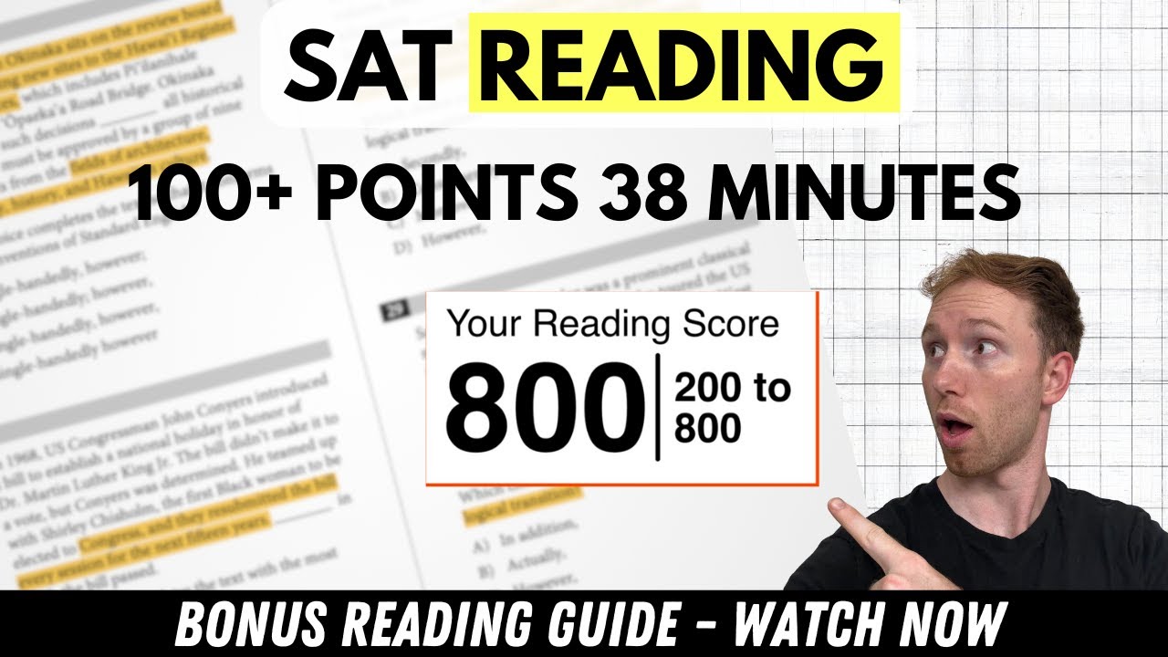 Объяснение всех вопросов по чтению SAT для декабрьского SAT