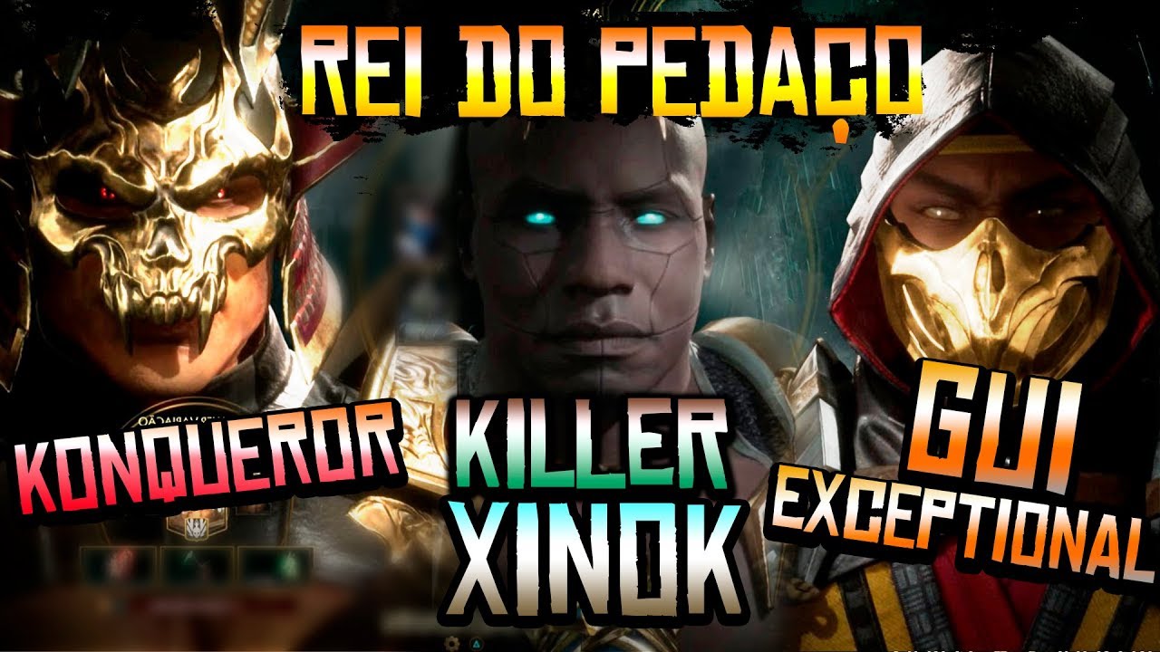 Rei do Pedaço entre Killer Xinok e amigos - Mortal Kombat 11