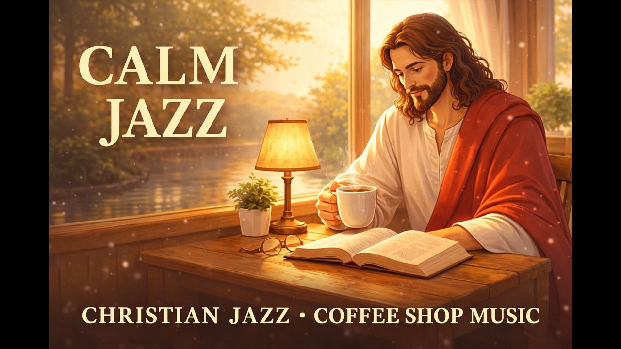 Christian Jazz Morning Café ☕ Peaceful Study & Prayer Music | Calm Jazz Ambience