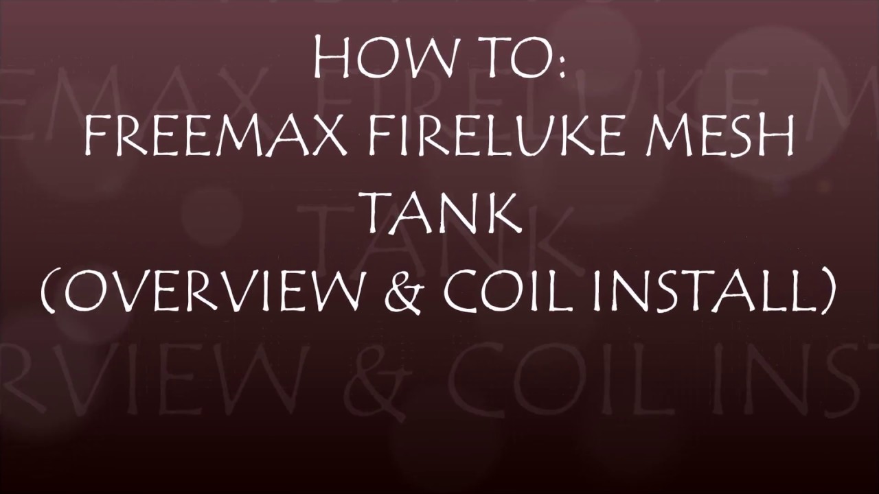FREEMAX FIRELUKE MESH TANK