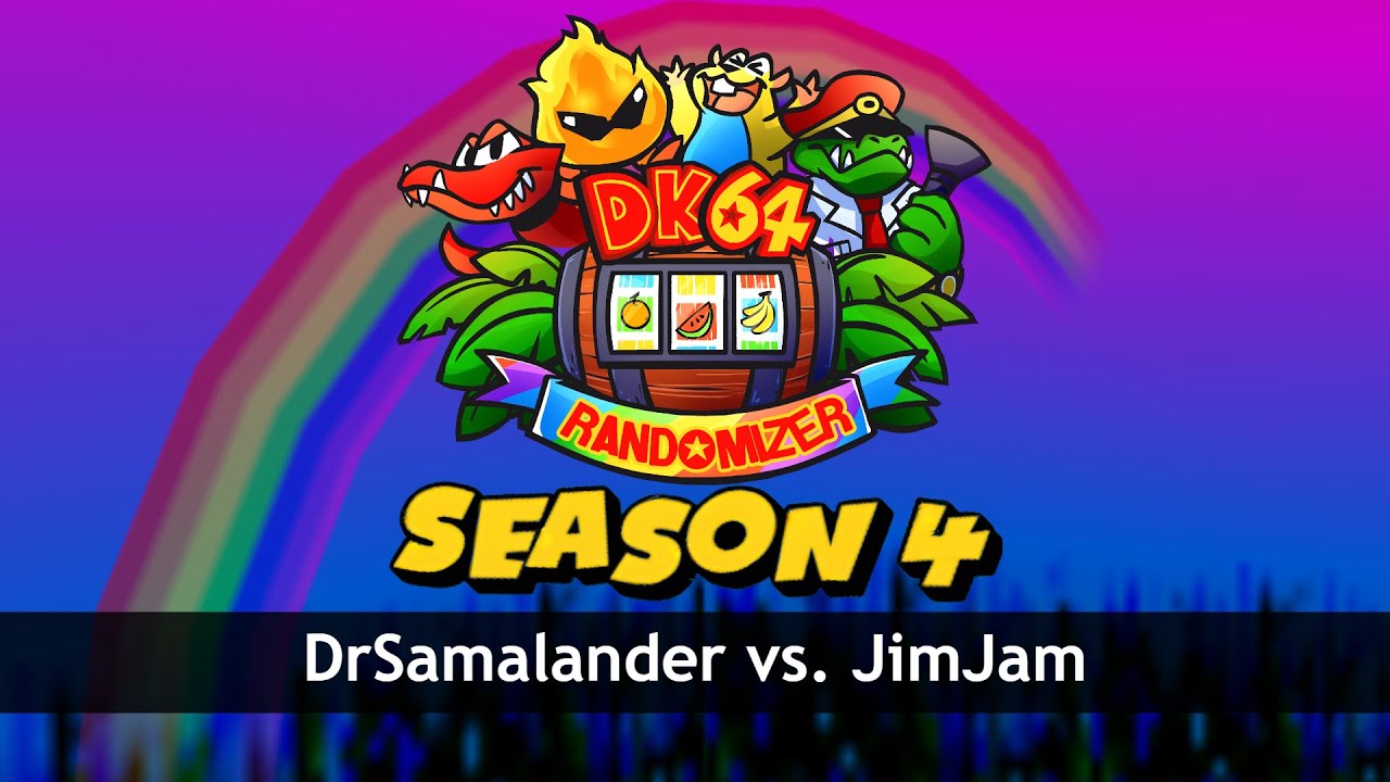 DK64 Randomizer | S4 weekly race | DrSamalander vs JimJam