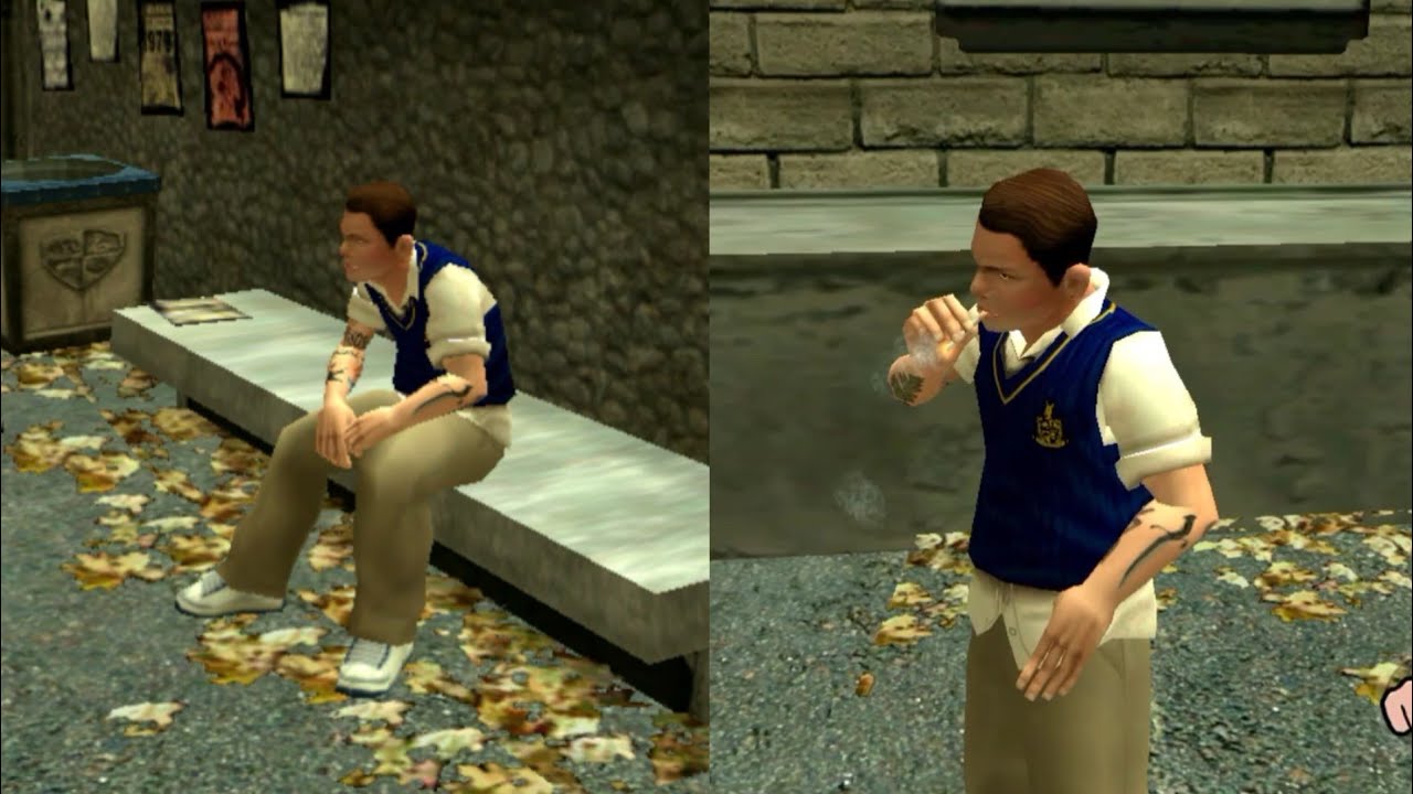 Bully AE - Sit & Smoking Mod