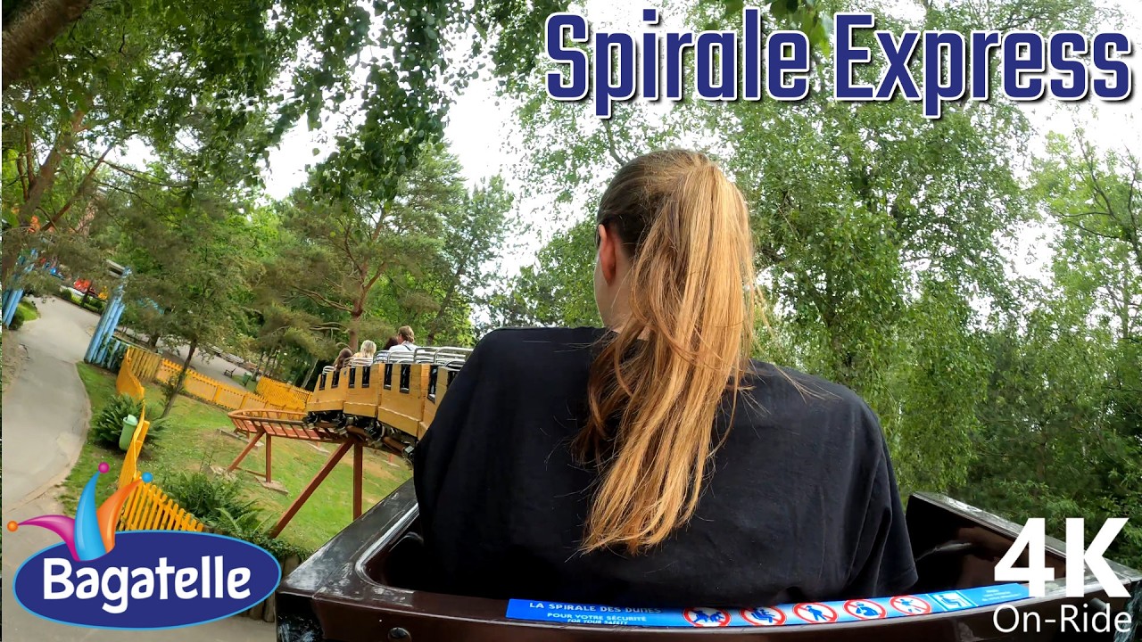 Spirale Express - 4K On-Ride - Bagatelle - Soquet - POV