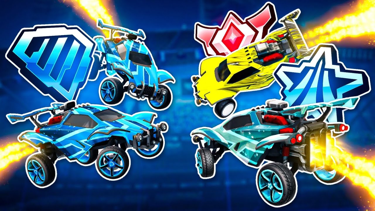 Использование игрового чувства GRAND CHAMP в лобби DIAMOND... ROCKET LEAGUE | #3
