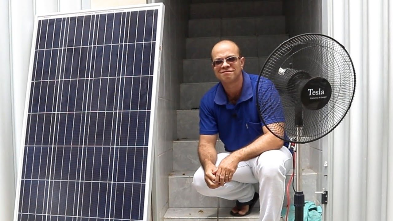 🤔Posso ligar um VENTILADOR direto na PLACA SOLAR ?