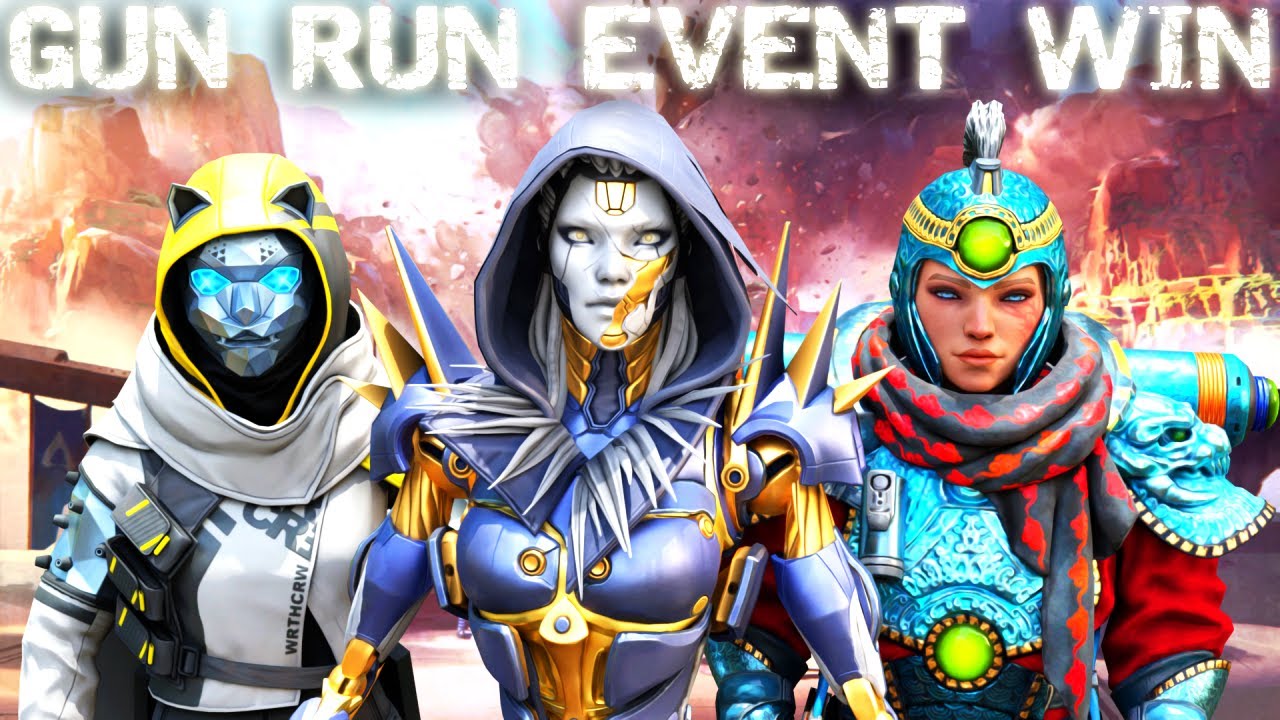 AMAZING DOUBLE WIN IN GUN RUN EVENT (Apex Legends Gameplay)