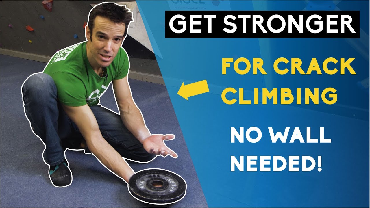 Crack Climbing Training: How To Train With No Cracks!