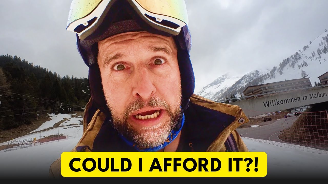 Millionaires skiing in one of the richest countries in the world!
