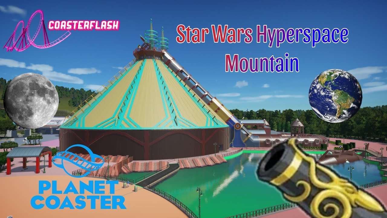 ✨🌀 Hyperspace Mountain Planet Coaster: Une Aventure Galactique à Disneyland Paris 🌌✨