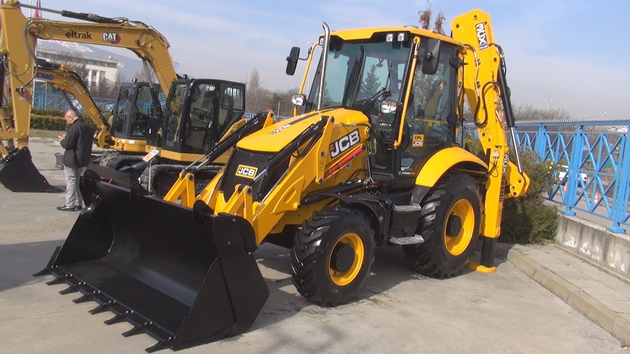 JCB 3CX Plus Backhoe Loader Exterior and Interior