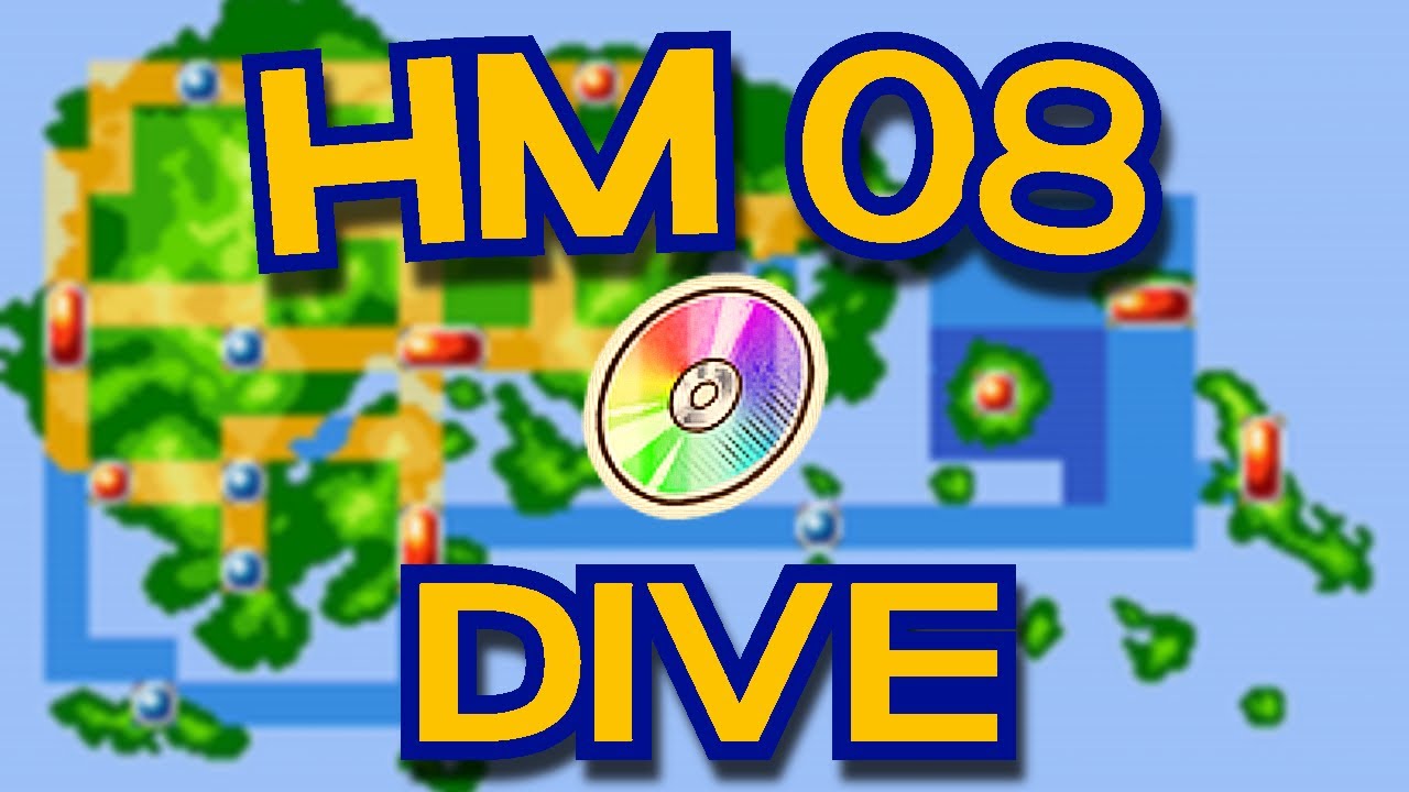 How to get HM 08 DIVE in Pokemon Emerald